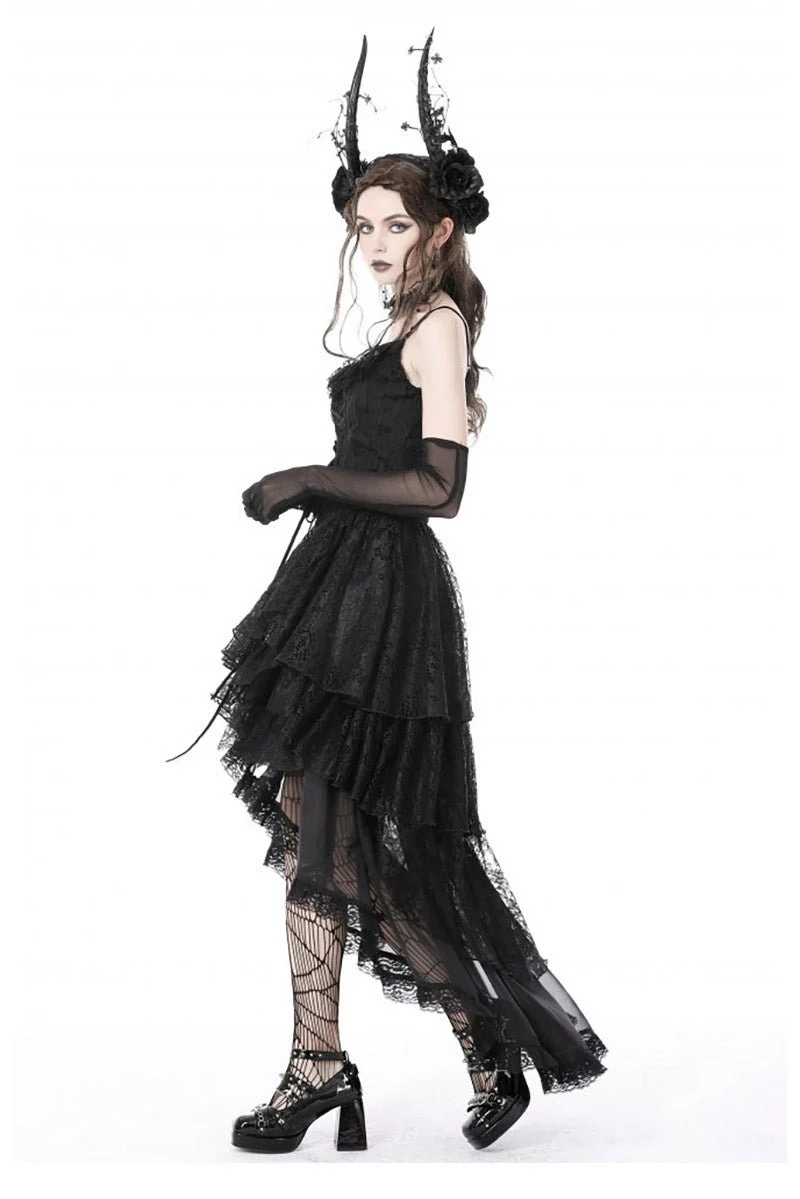 Black Majesty Chiffon Skirt - Image 7