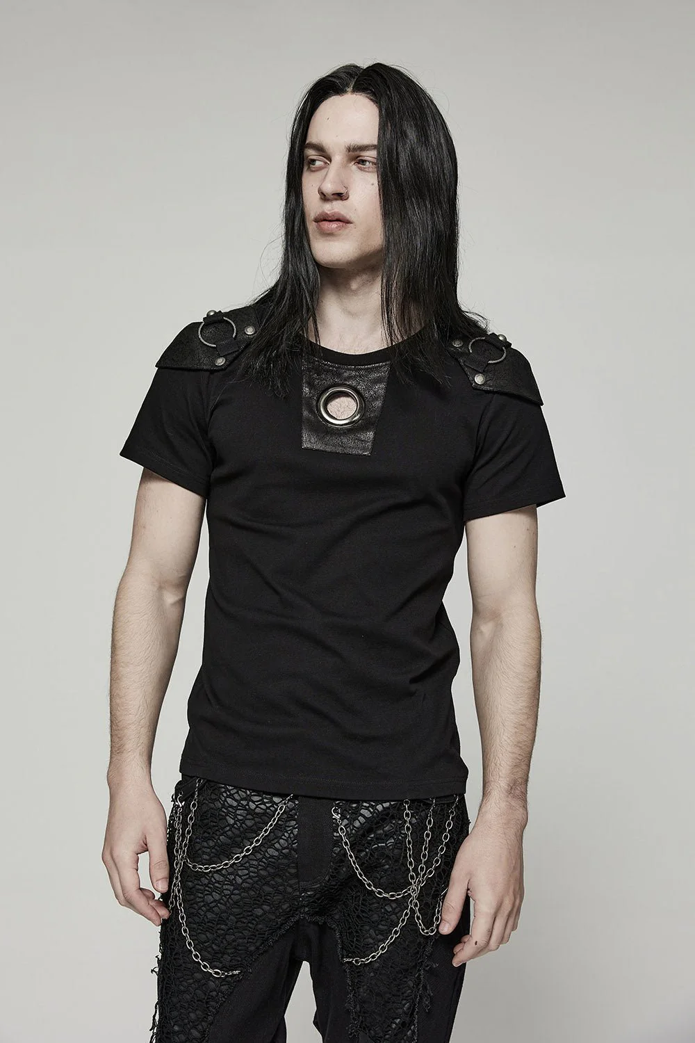 Black Metal Distressed Top - Image 5