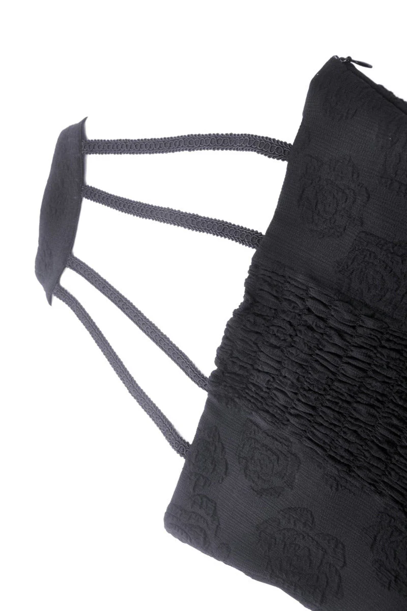 Black Moonlight High Low Dress - Image 7