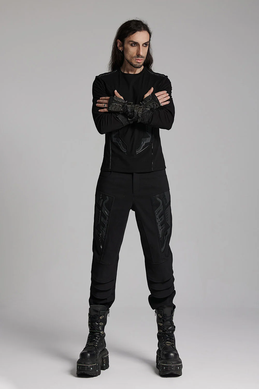 Black Pill Armored Moto Pants - Image 2