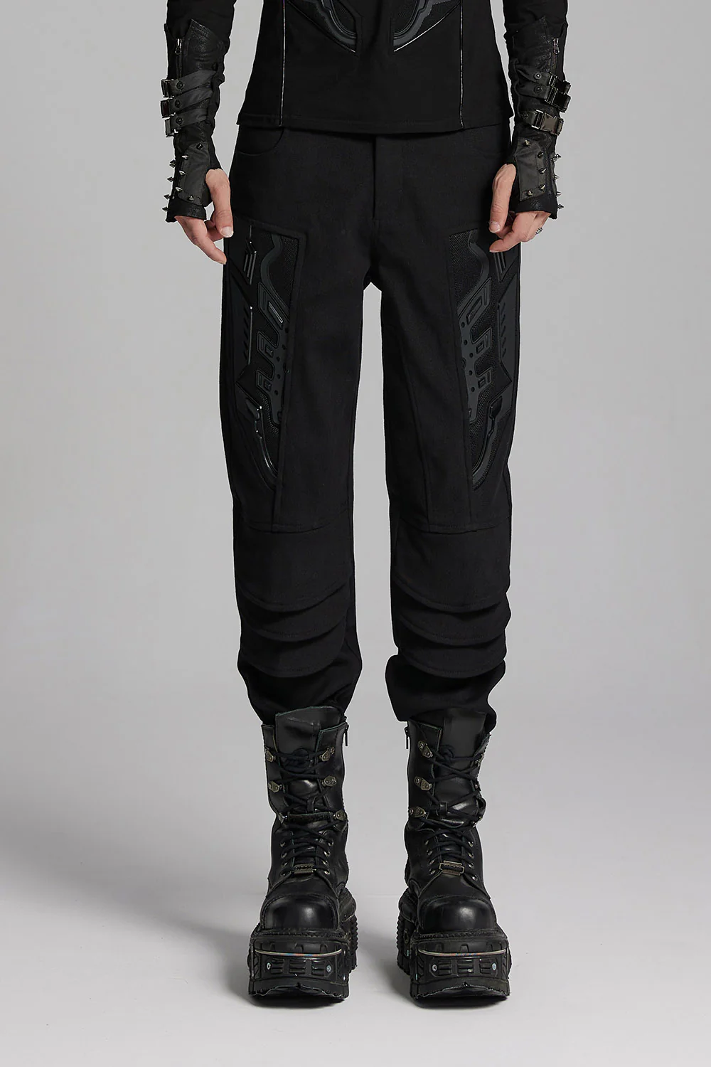 Black Pill Armored Moto Pants - Image 3
