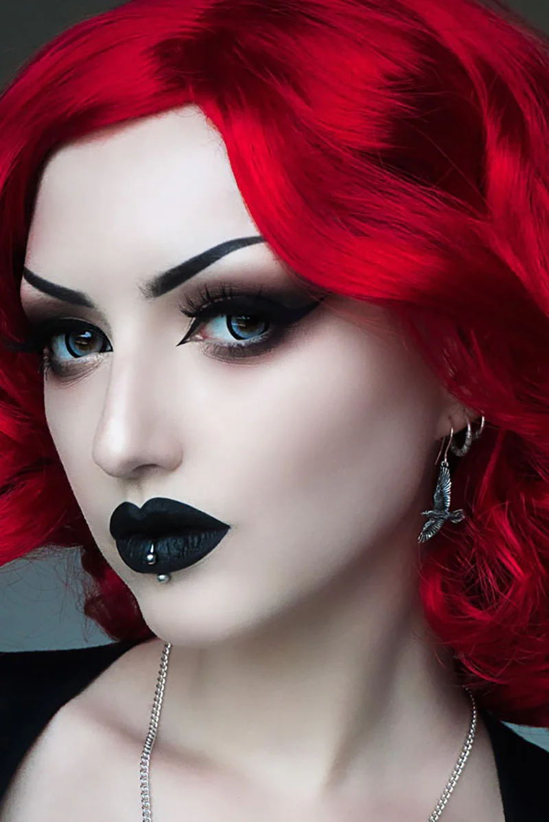 Black Raven Earrings - Image 2