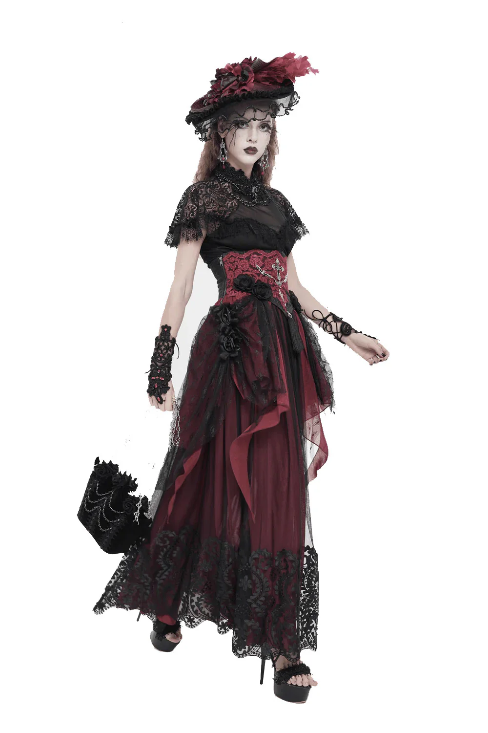 Black Rose Mourning Bag - Image 10