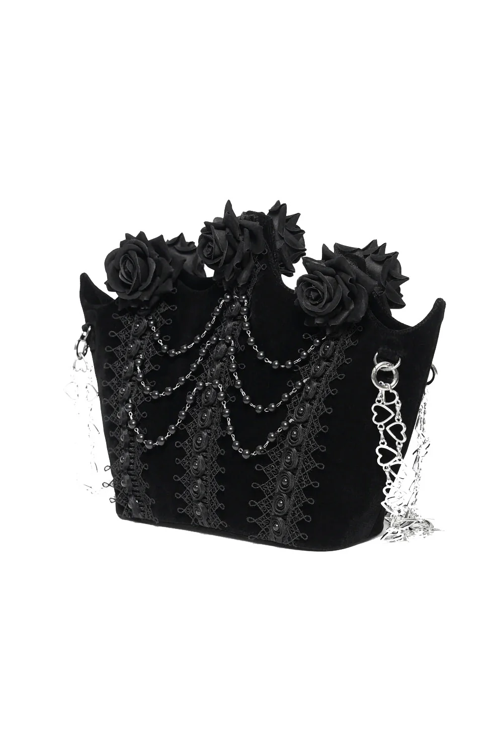 Black Rose Mourning Bag - Image 5