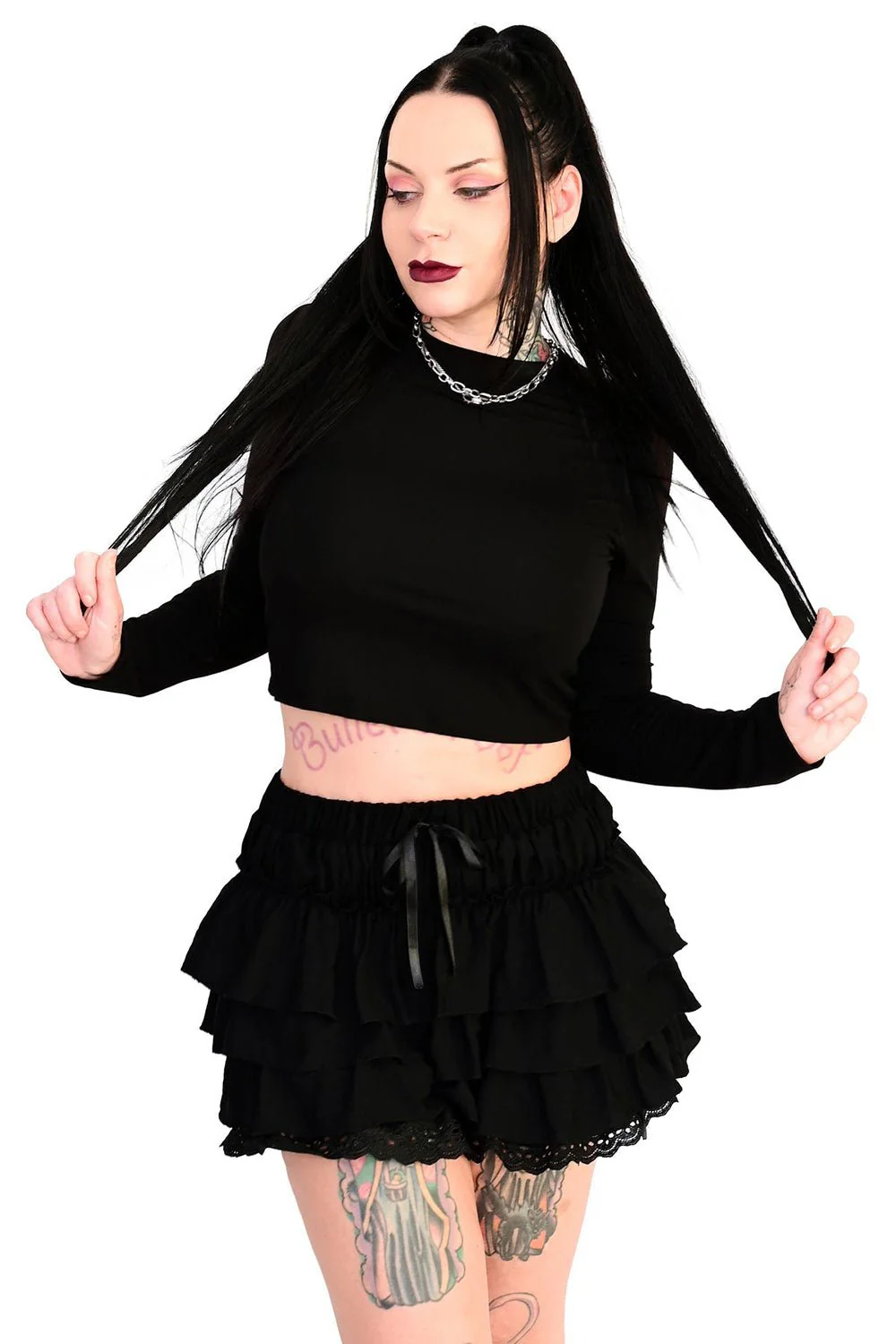Black Ruffle Bloomers - Image 7