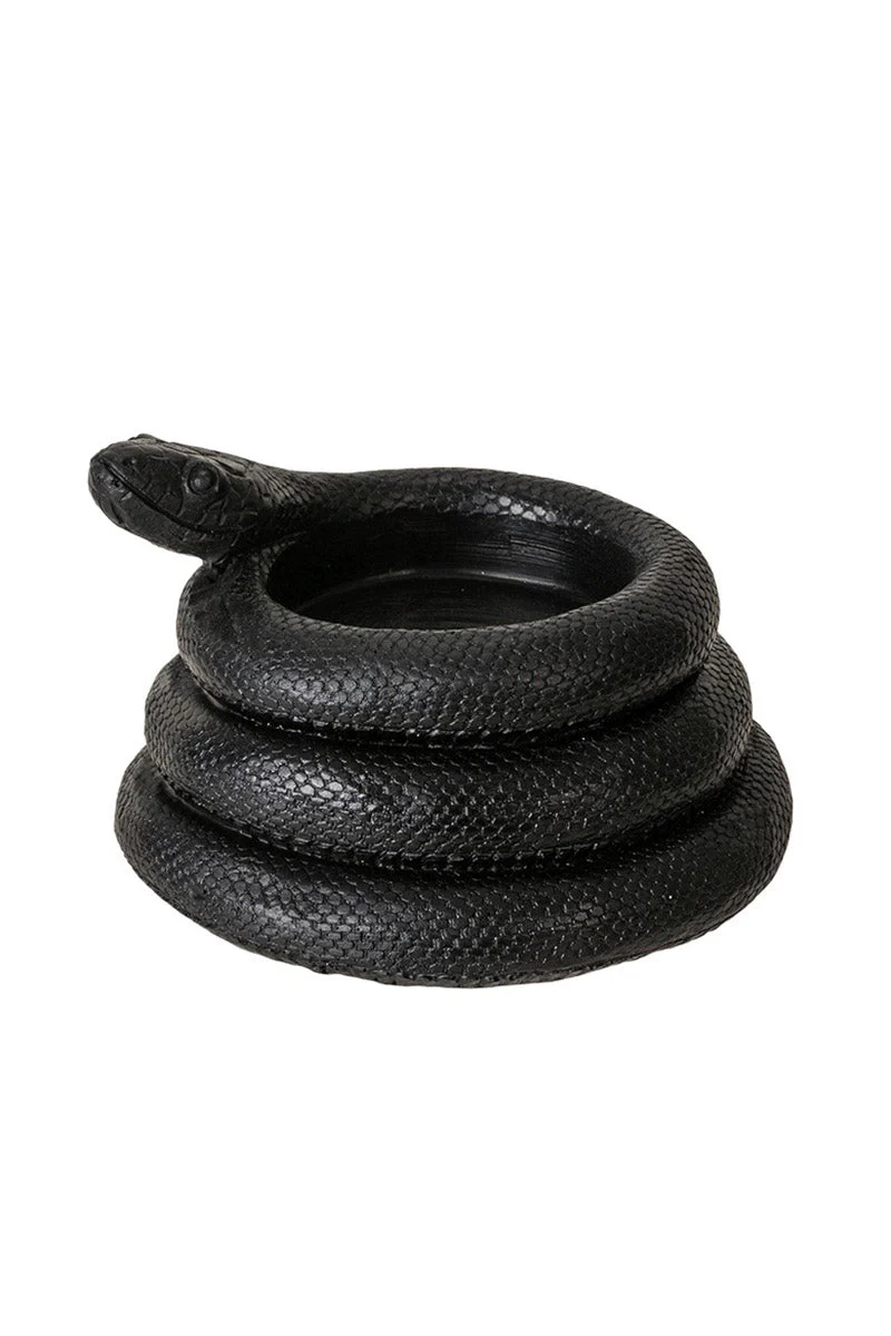 Black Snake Tealight Candle Holder - Image 3