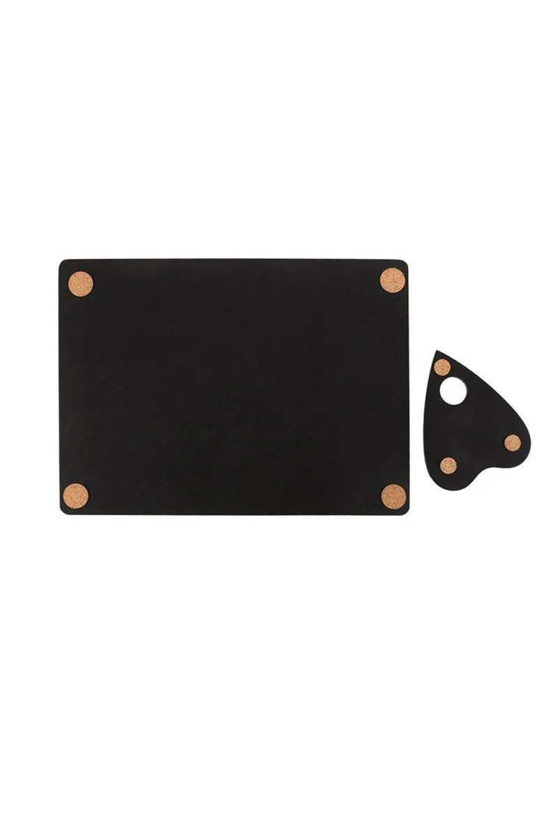Black Talking Board Placement and Planchette Coaster - Image 3