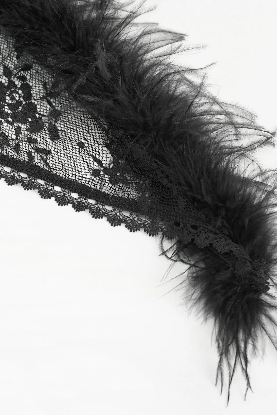 Black Vampress Lace Capelet - Image 8