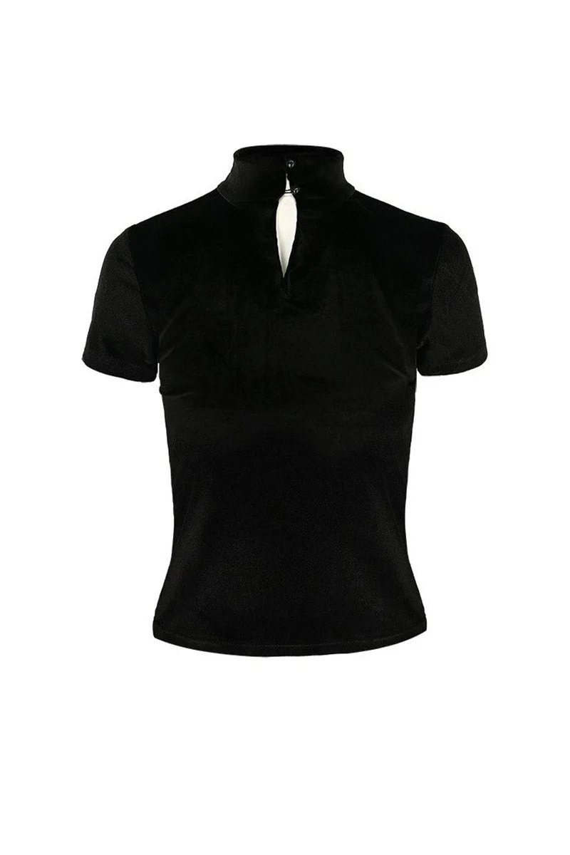 Black Velvet Moon Phases Top - Image 5