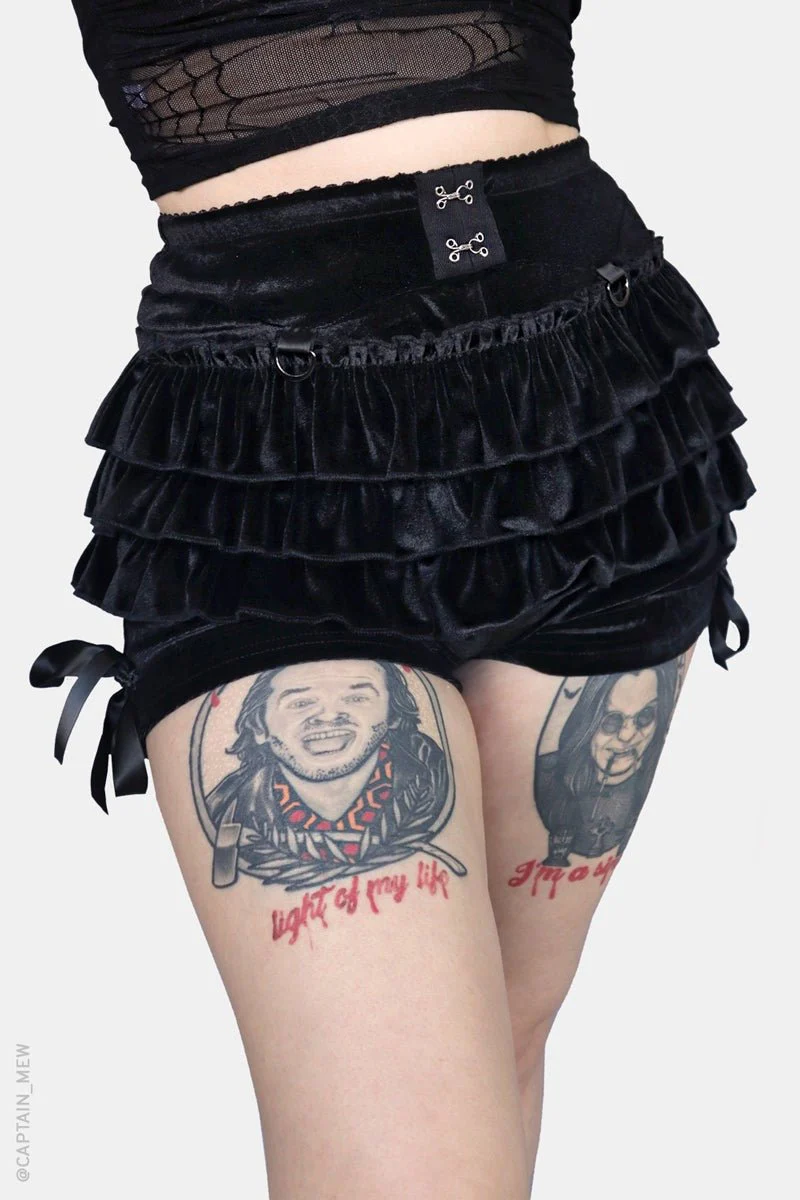 Black Velvet Rosemary Bloomers - Image 2