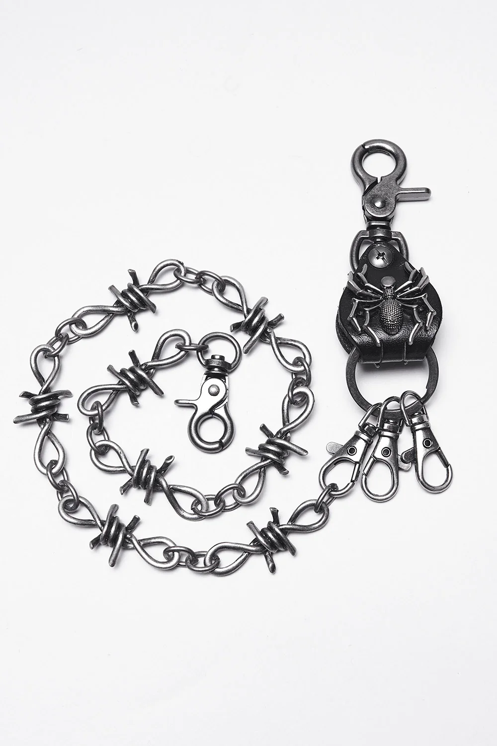 Black Venom Spider Keychain