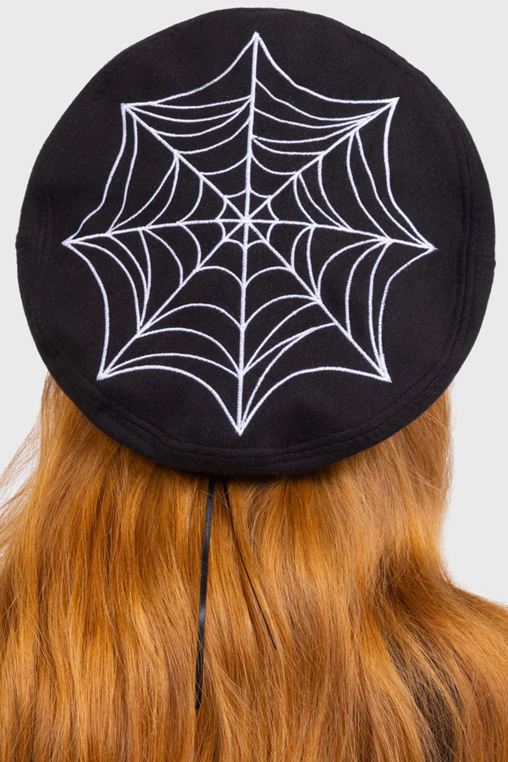 Black Widow Beret Hat - Image 2