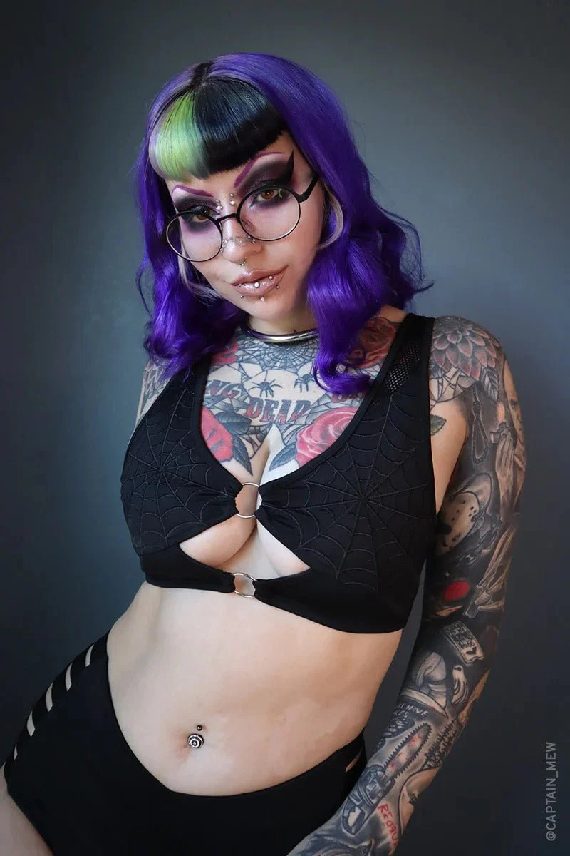 Black Widow Bikini Top - Image 3