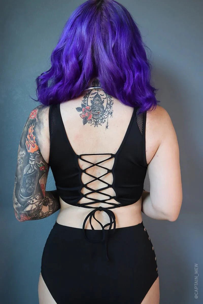 Black Widow Bikini Top - Image 4