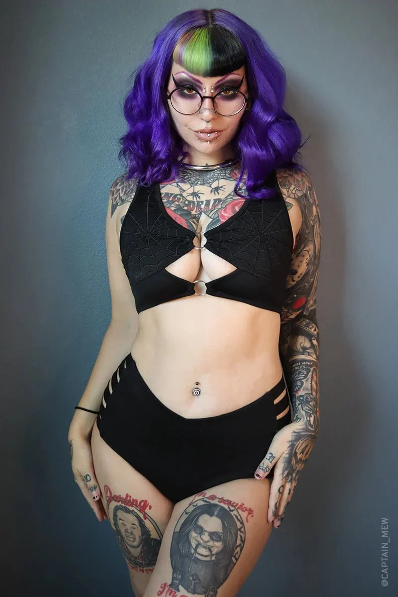 Black Widow Bikini Top - Image 5
