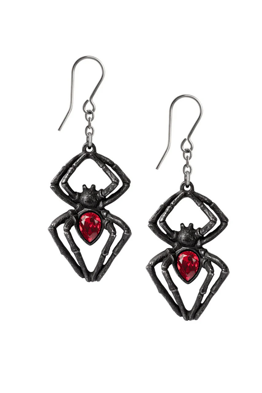 Black Widow Earrings