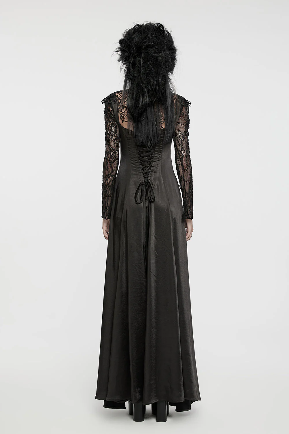 Black Widow Gothic Gown - Image 5