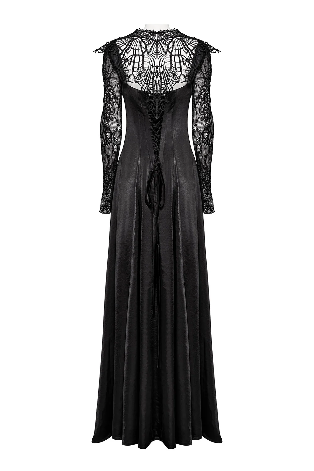 Black Widow Gothic Gown - Image 8