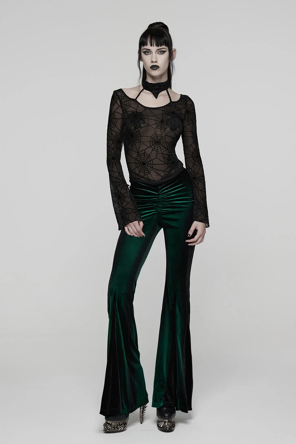 Black Widow Mesh Top - Image 2