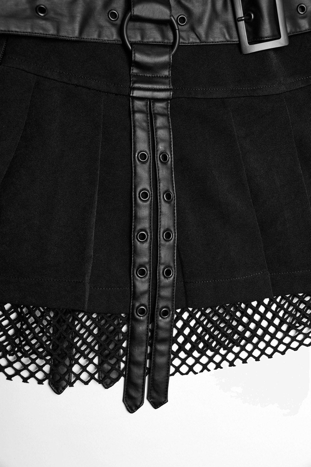 Black Widow Net Mini Skirt - Image 11