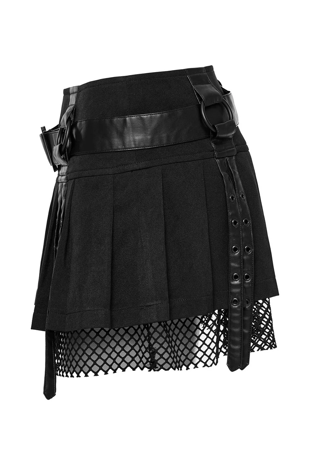 Black Widow Net Mini Skirt - Image 9