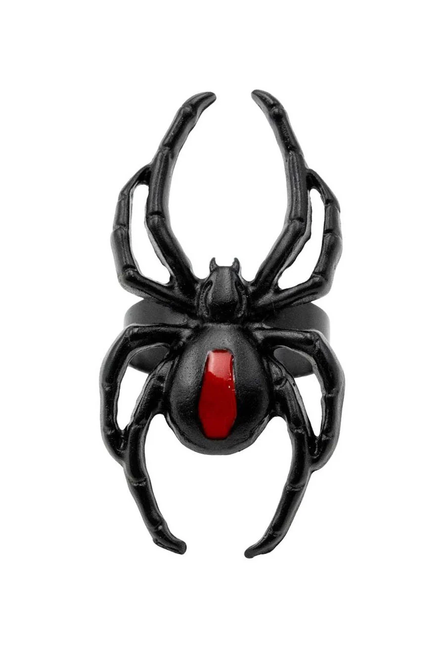 Black Widow Spider Ring - Image 2
