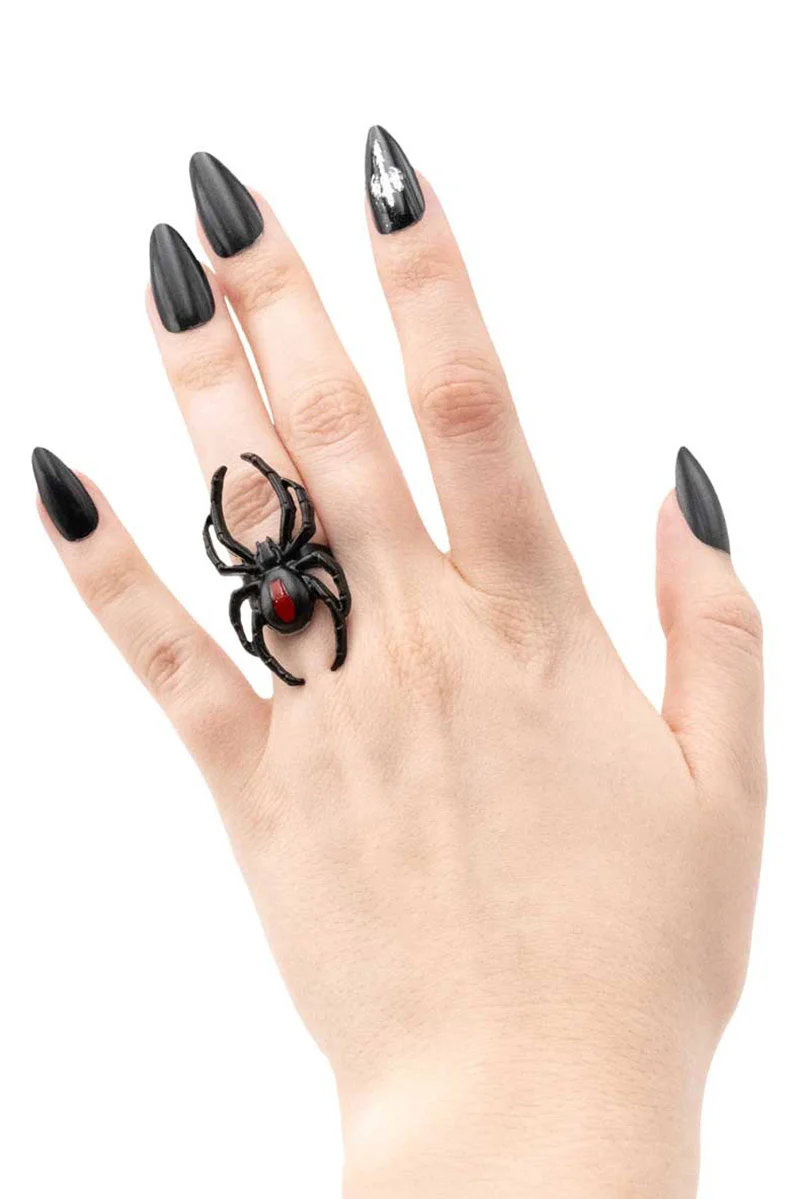 Black Widow Spider Ring - Image 4