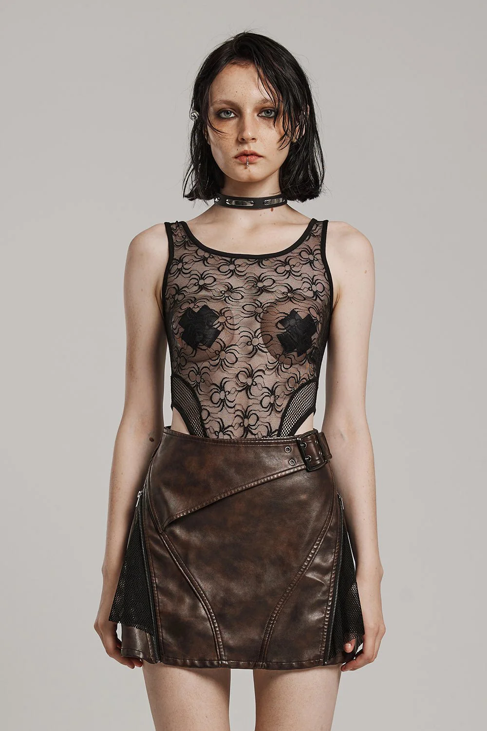 Black Window Bodysuit