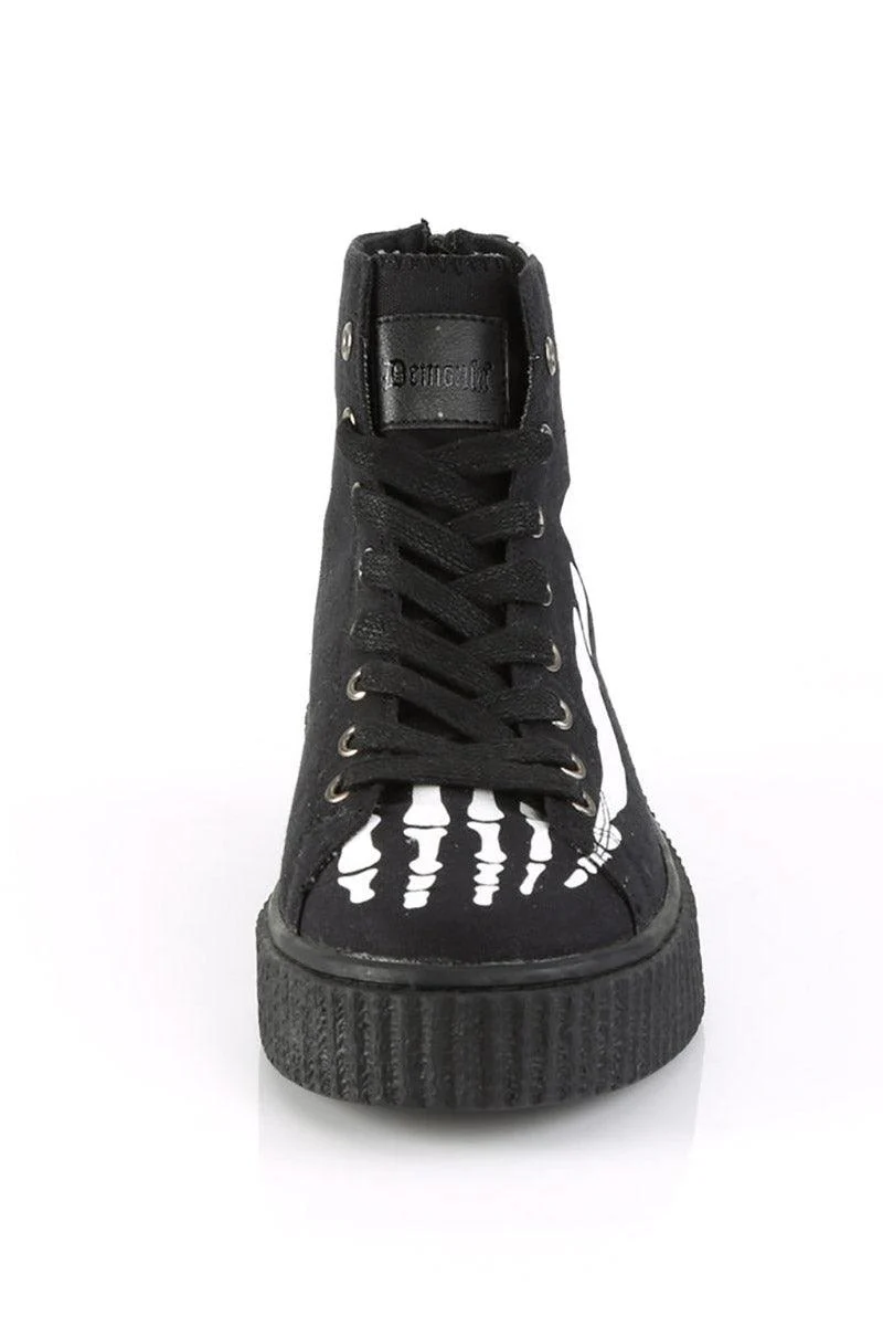 Bleached Bones High Tops [SNEEKER-252 Sneakers] - Image 3