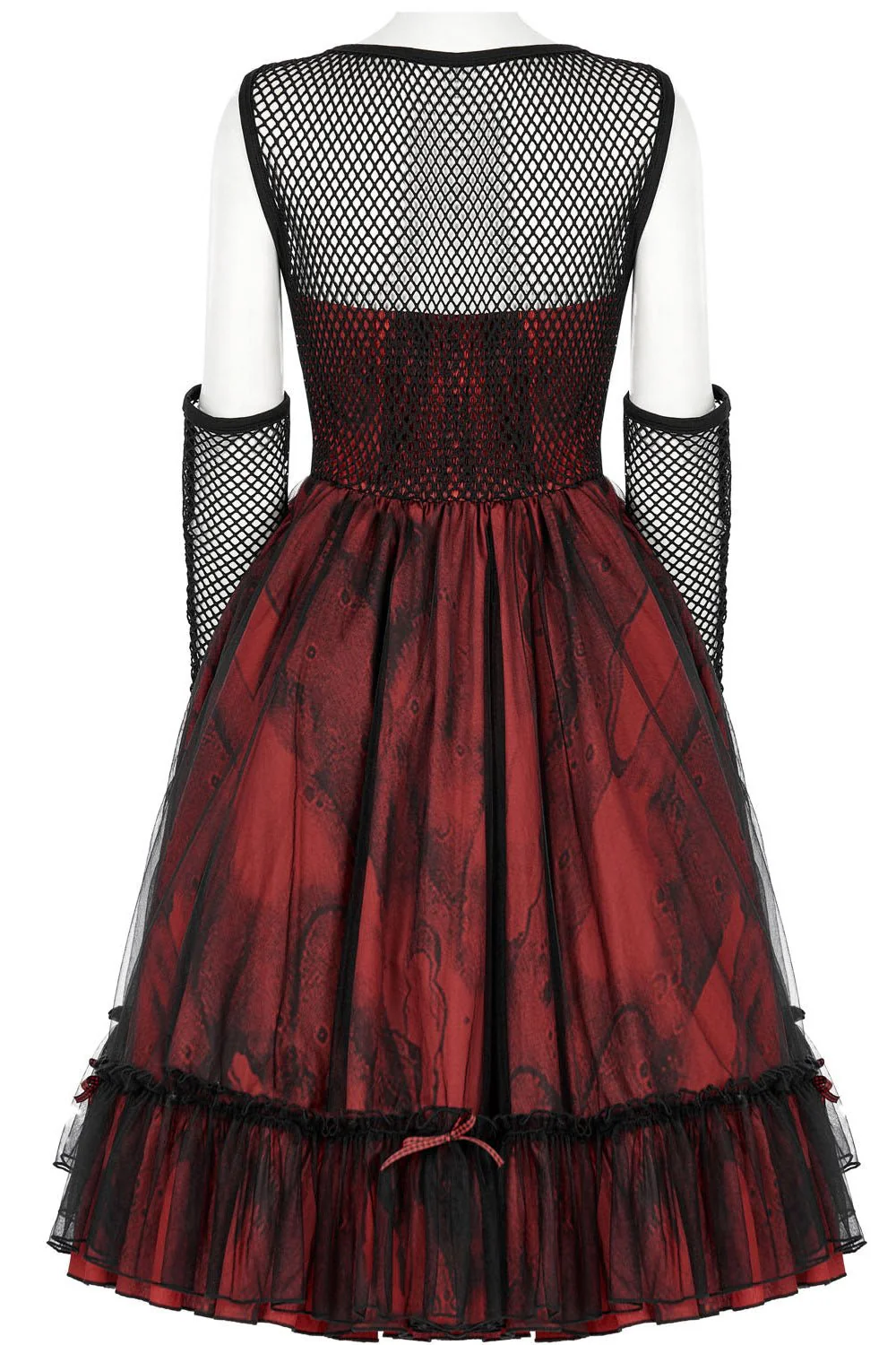 Bleeding Baby Doll Dress Set [RED/BLACK] - Image 7