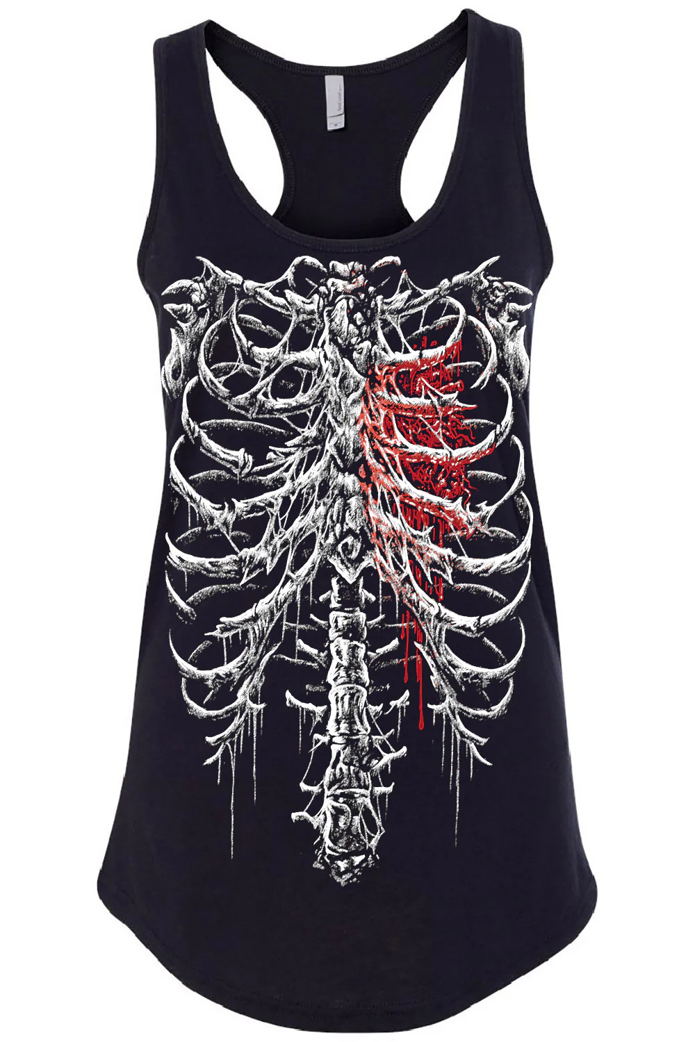 Bleeding Heart Skeleton T-shirt - Image 10