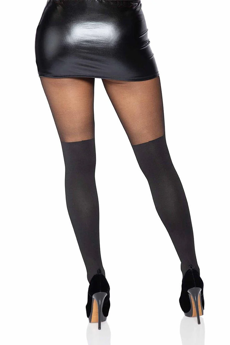 Blessed Be Gothic Cross Tights - Image 3