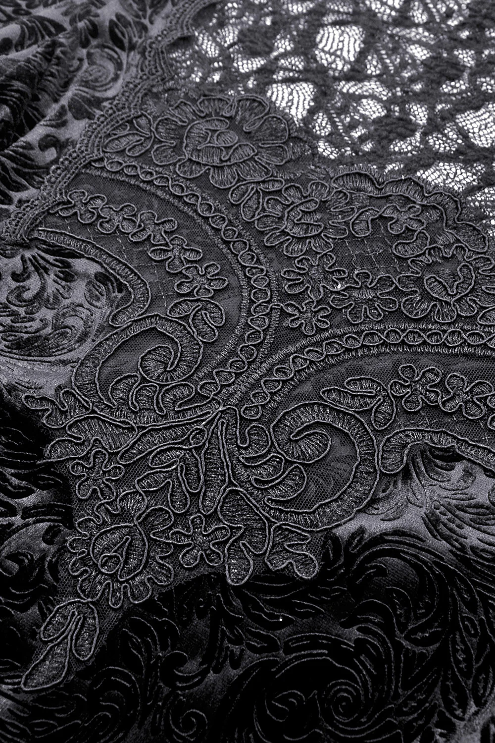 Blessed Be Victorian Goth Turtleneck Top - Image 8