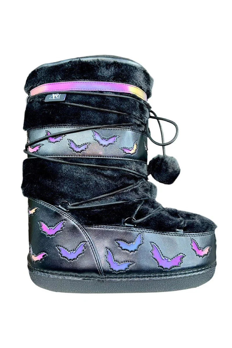 Blizz Bat Snow Boots [Black/Reflective] - Image 2