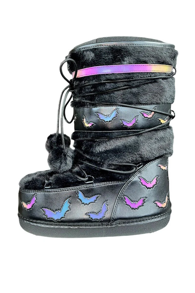 Blizz Bat Snow Boots [Black/Reflective] - Image 4