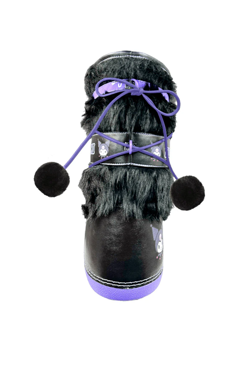 Blizz Kuromi Snow Boots [Black/Lavender] - Image 5