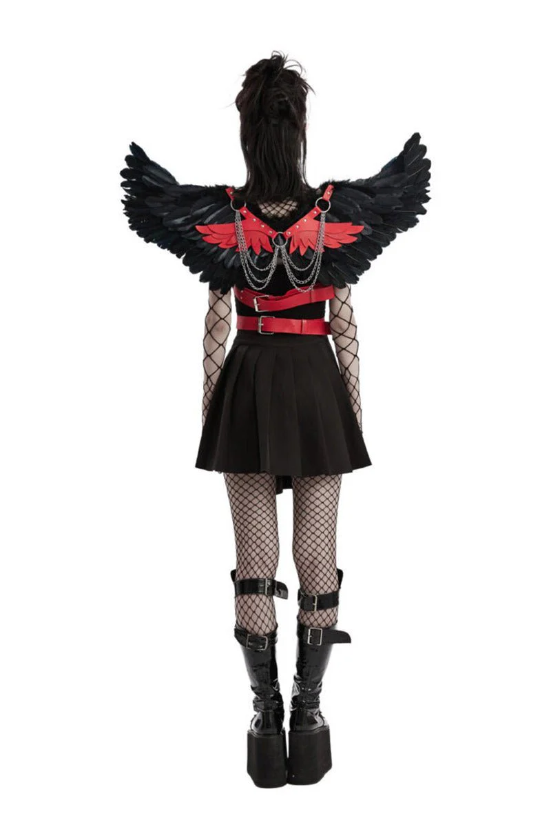 Blood Birdwings Harness [Black/Red] - Image 3