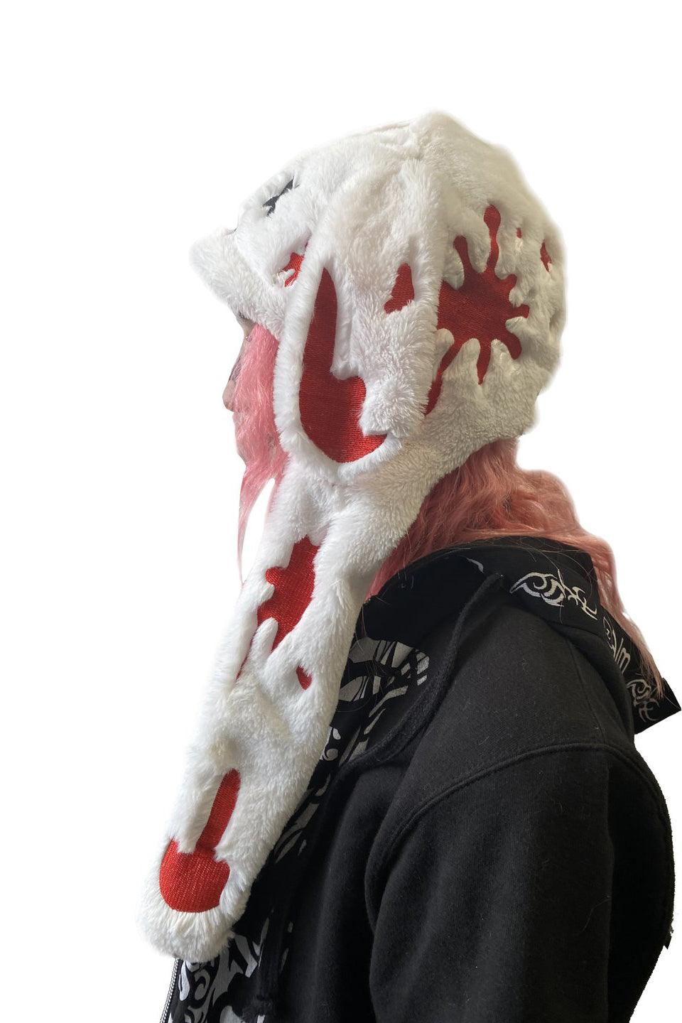 Blood Bunny Hat [WHITE] - Image 3