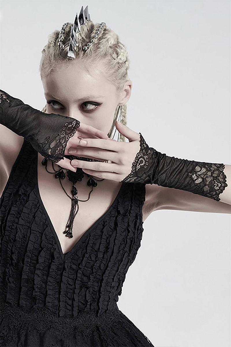 Blood Curst Lace Gloves - Image 3