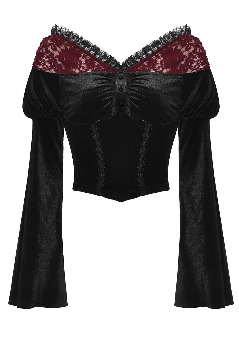 Blood Fantasia Velvet Top - Image 7
