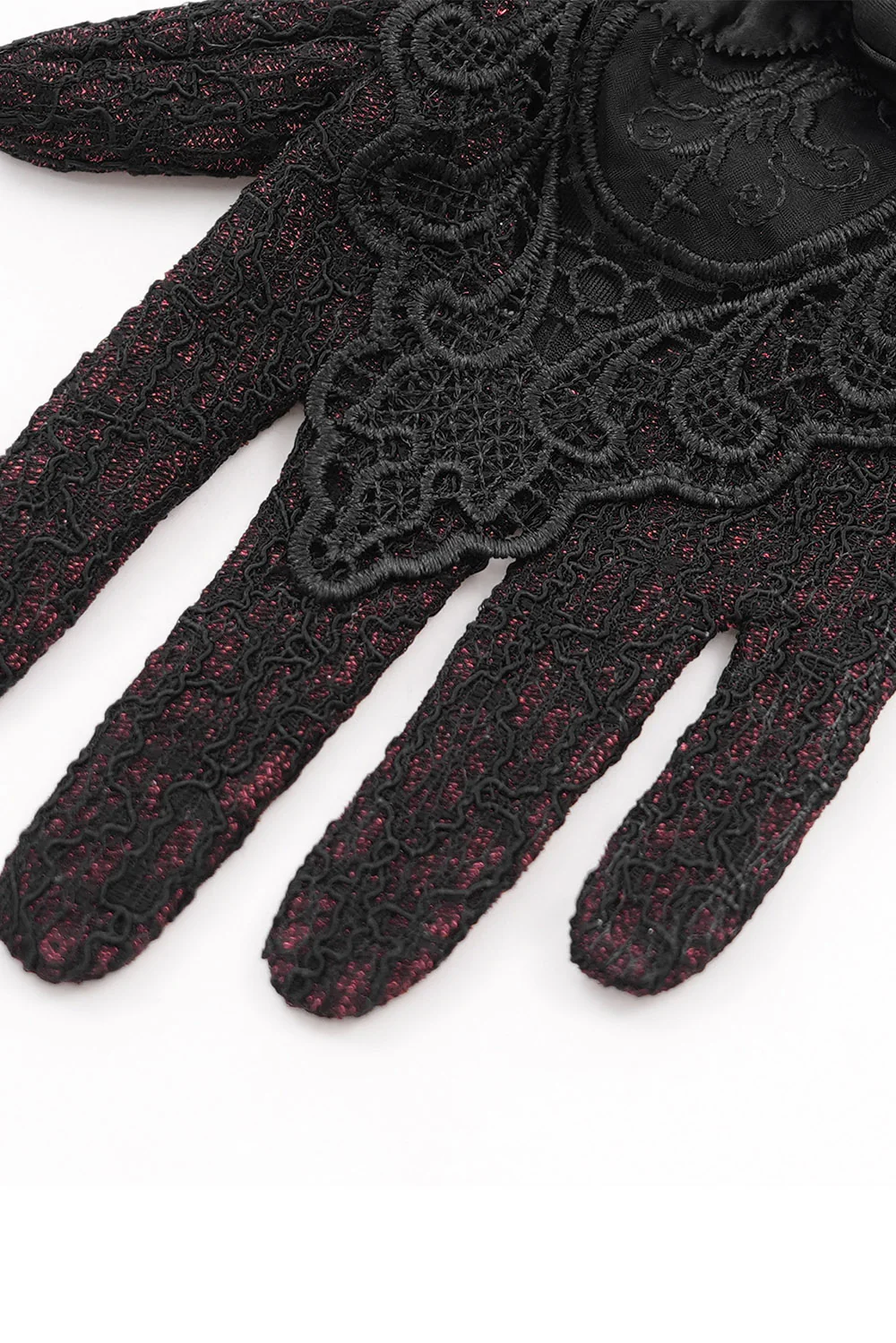 Blood Lace Gothic Gloves - Image 7