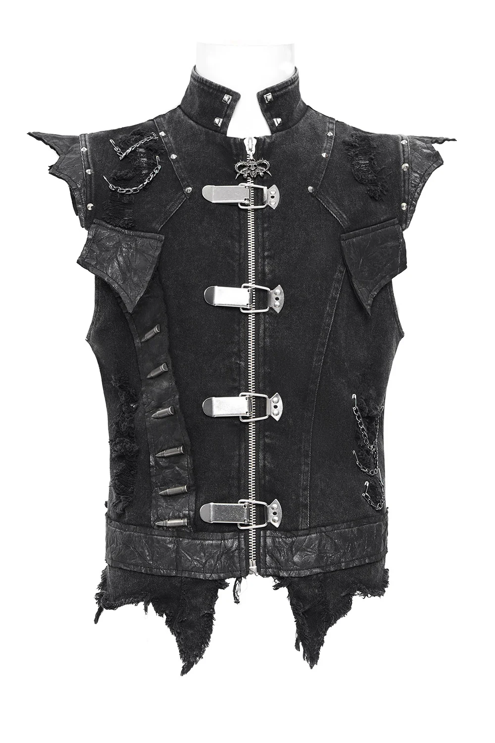 Blood Pact Punk Battle Vest - Image 3