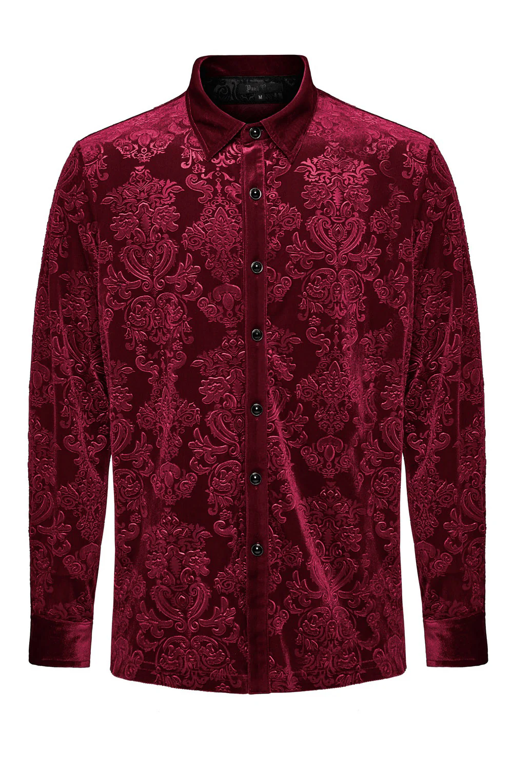 Bloodcrest Button-Up Shirt [Red] - Image 5