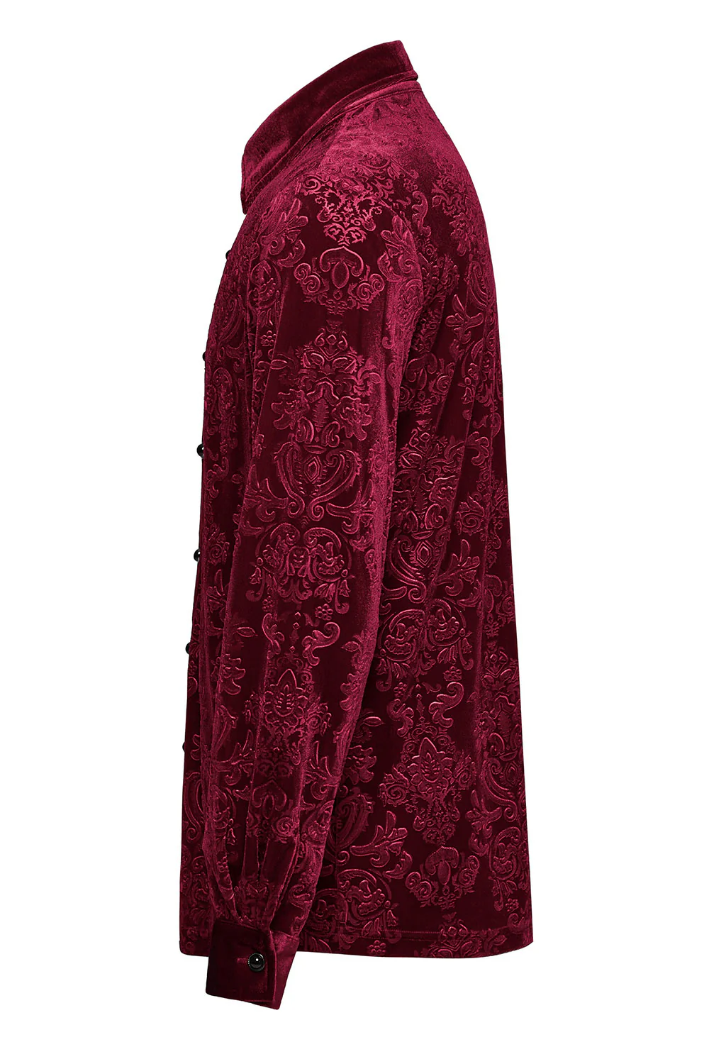 Bloodcrest Button-Up Shirt [Red] - Image 6