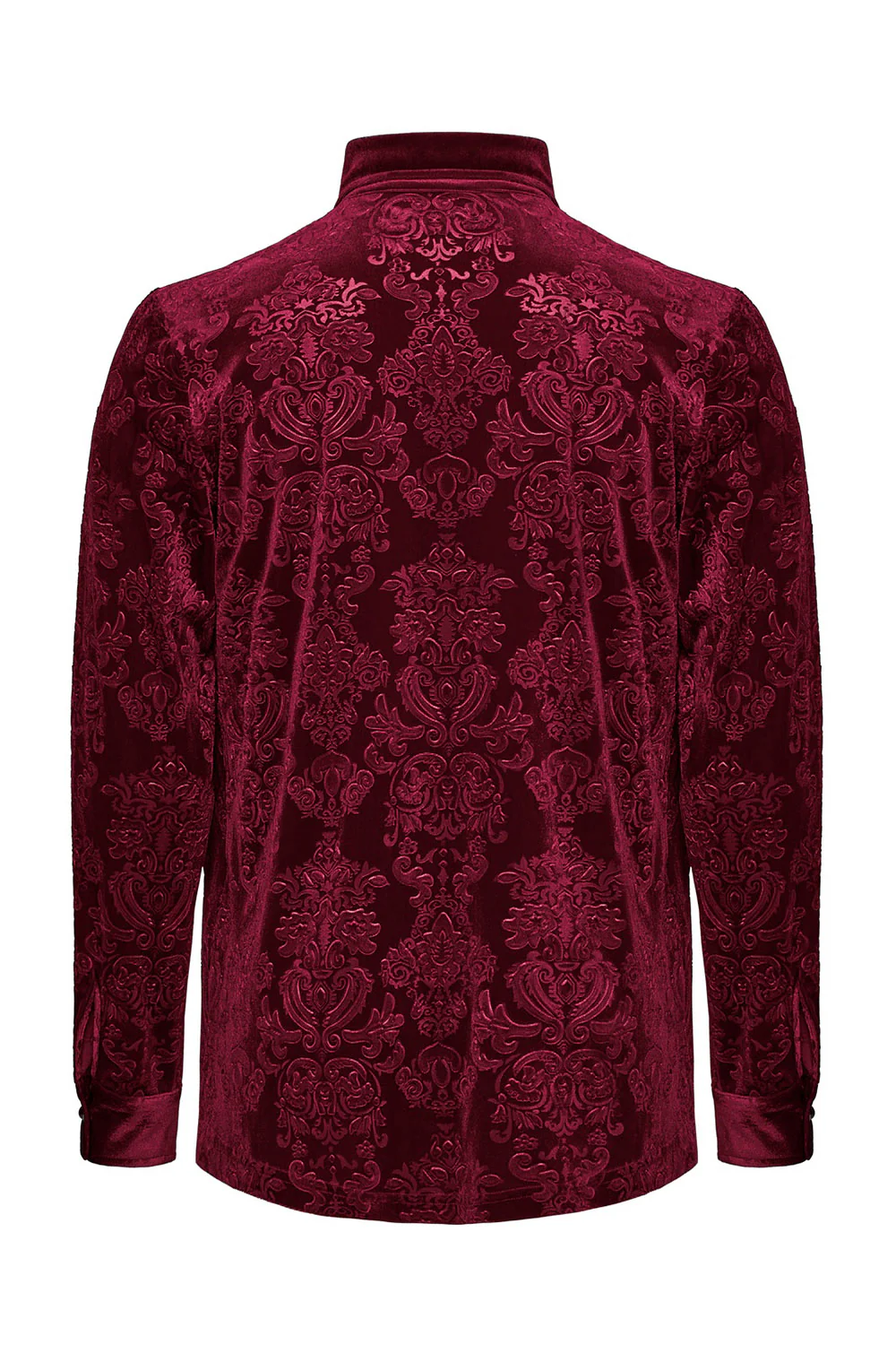 Bloodcrest Button-Up Shirt [Red] - Image 7