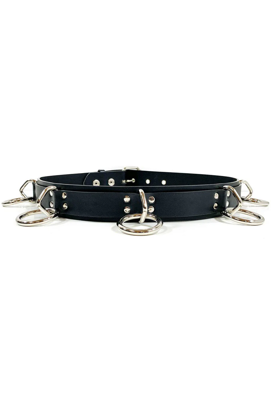 Oh My Goth O-Ring Bondage Belt - Image 2