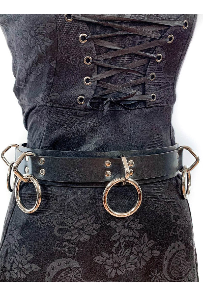 Oh My Goth O-Ring Bondage Belt - Image 4