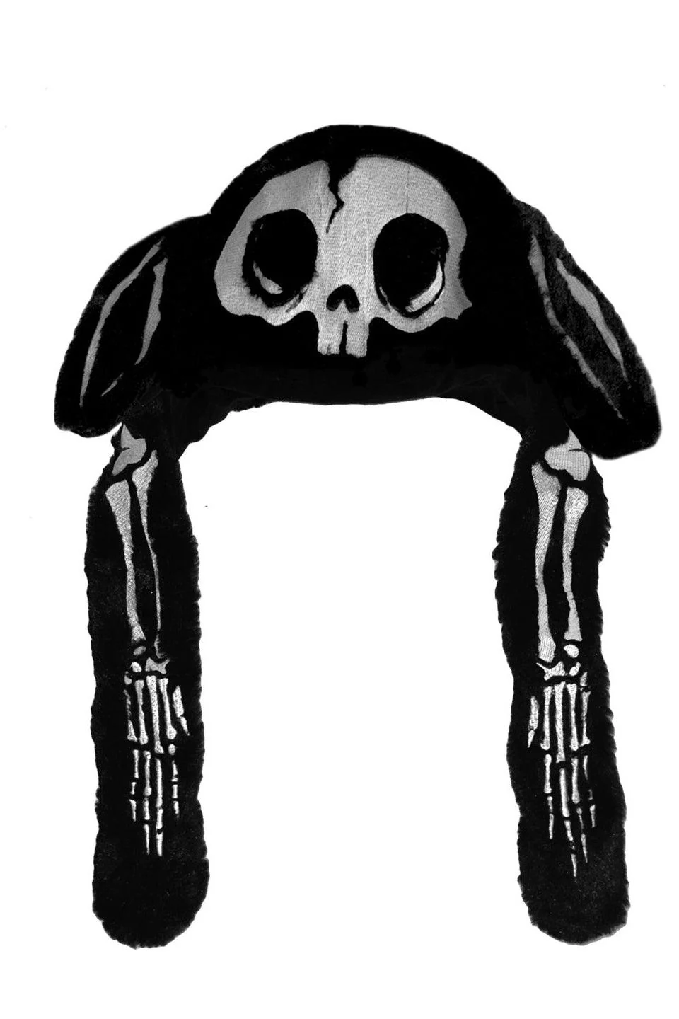 Bone Bunny Hat [BLACK] - Image 7