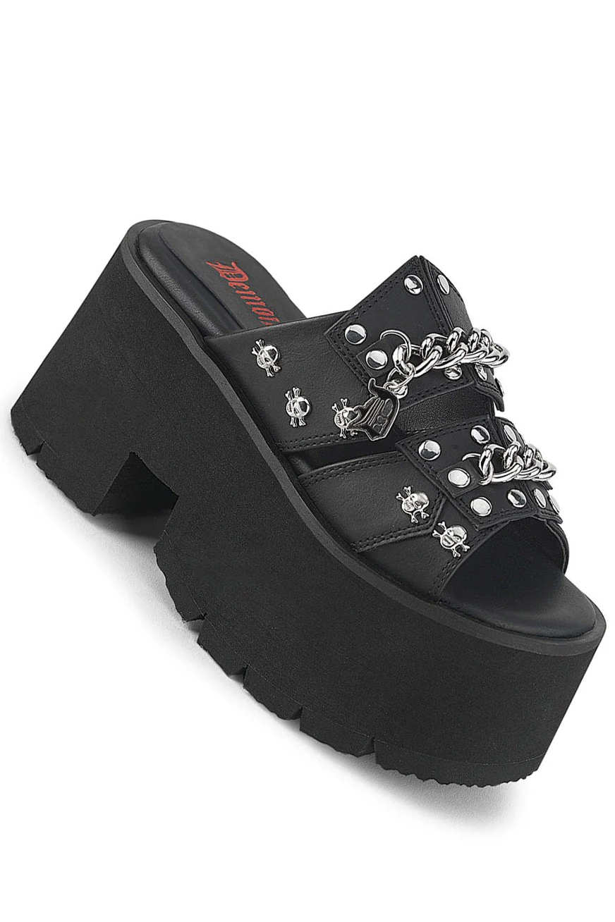 Bone Marrow Chunky Platform Sandals [Ashes-08] - Image 2