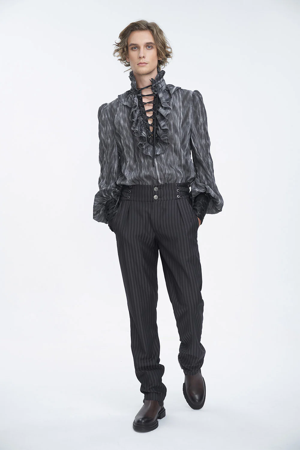 Boneash Striped Pants - Image 7